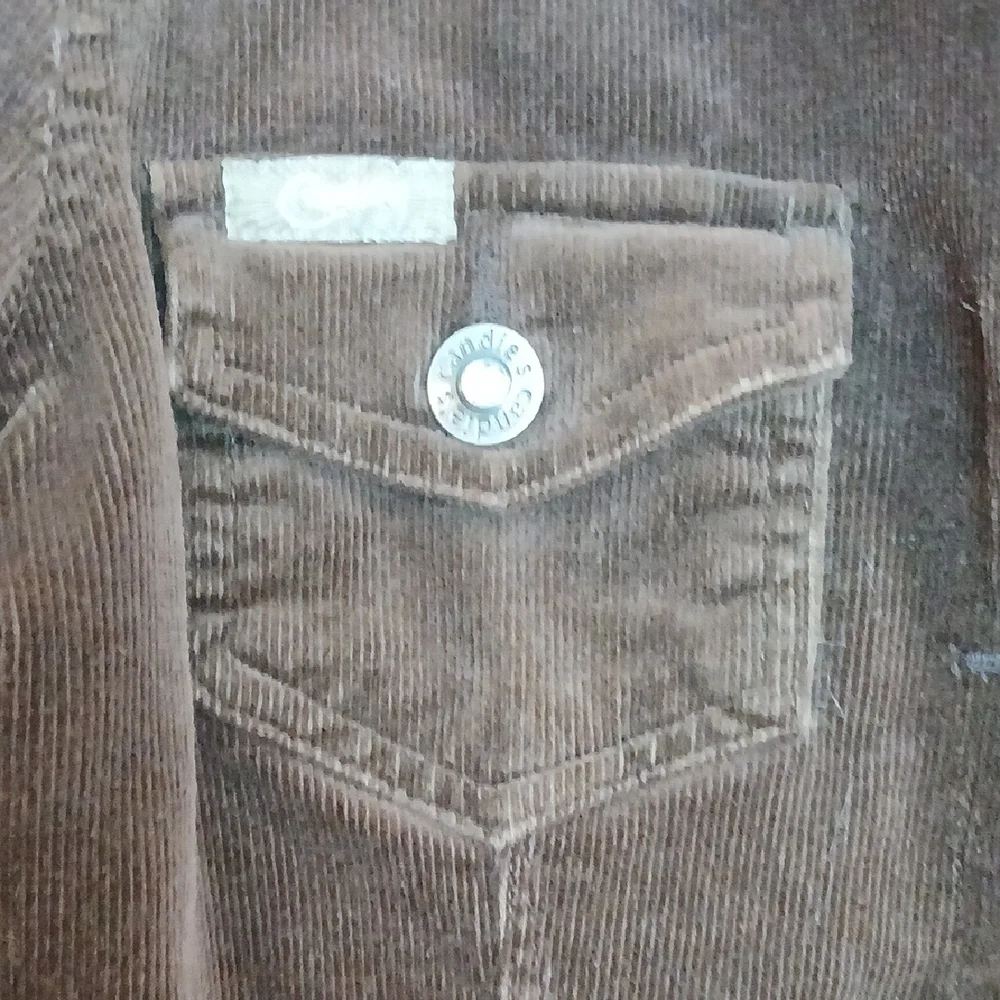 Candie's Brown Corduroy Jacket for Kids - Picture 3 of 3